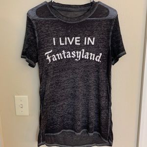 Disney I live in Fantasyland T-shirt